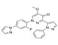 	Pyridone 6[1-[2-fluoro-4-(1H-pyrazol-1-yl)phenyl]-5-methoxy-3-(1-phenyl-1H-pyrazol-5-yl)pyridazin-4(1H)-one] pictures