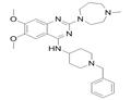 N-(1-benzylpiperidin-4-yl)-6,7-dimethoxy-2-(4-methyl-1,4-diazepan-1-yl)quinazolin-4-amine pictures