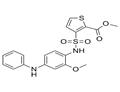 methyl 3-[(4-anilino-2-methoxyphenyl)sulfamoyl]thiophene-2-carboxylate