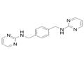 	N-[[4-[(pyrimidin-2-ylamino)methyl]phenyl]methyl]pyrimidin-2-amine