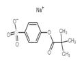 sodium 4-(t-butylcarbonyloxy)-benzensulfonate