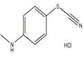 4-(methylamino)phenyl thiocyanate hydrochloride