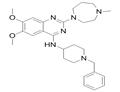 N-(1-benzylpiperidin-4-yl)-6,7-dimethoxy-2-(4-methyl-1,4-diazepan-1-yl)quinazolin-4-amine