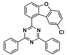 2-(8-Chlorodibenzo[b,d]furan-1-yl)-4,6-diphenyl-1,3,5-triazine