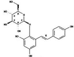 2,3,5,4-tetrahydroxyl diphenylethylene-2-o-glucoside 82373-94-2