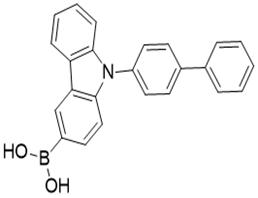 9-(biphenyl-4-yl)-3-boric acid-9H-carbazole