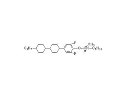 [4(S)-[trans(trans)]]-1,3-Difluoro-2-[(1-methylheptyl)oxy]-5-(4'-propyl[1,1'-bicyclohexyl]-4-yl)benzene