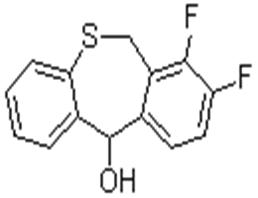 7,8-difluoro-6,11-dihydro-Dibenzo[b,e]thiepin-11-ol