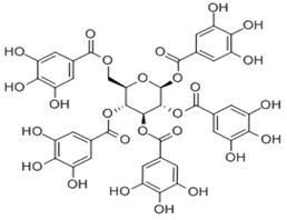 1,2,3,4,6-Penta-O-Galloyl-Beta-D-Glucopyranose 14937-32-7