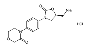 (S)-4-(4-(5-(Aminomethyl)-2-oxooxazolidin-3-yl)phenyl)morpholin-3-one hydrochloride