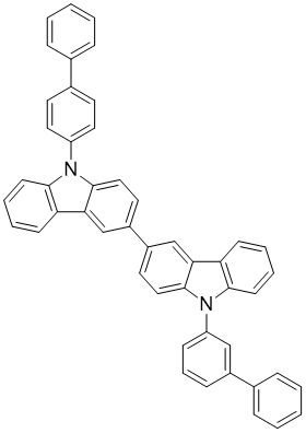 9-[1,1'-Biphenyl]-3-yl-9'-[1,1'-biphenyl]-4-yl-3,3'-bi-9H-carbazole