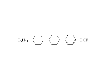 Benzene,1-[(trans,trans)-4'-pentyl[1,1'- bicyclohexyl]-4-yl]-4-(trifluoromethoxy)-