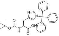 Boc-His(trt)-OH