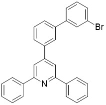 4-(3'-bromo-[1,1'-biphenyl]-3-yl)-2,6-diphenylpyridine