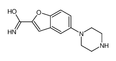 5-piperazin-1-yl-1-benzofuran-2-carboxamide