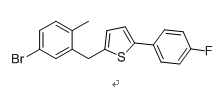 2-[(5-bromo-2-methylphenyl)methyl]-5-(4-fluorophenyl)thiophene