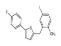 2-(4-Fluorophenyl)-5-[(5-iodo-2-Methylphenyl)methyl]thiophene