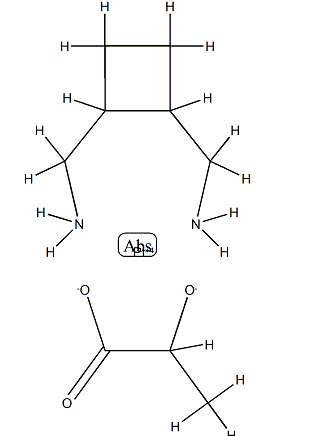 2-(Aminomethyl)cyclobutyl]methanamine 2-hydroxypropanoic acid platinum salt