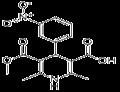 1,4-Dihydro-2,6-dimethyl-4-(3-nitrophenyl)-3,5-pyridinedicarboxylic Acid 3-Methyl Ester