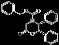 Benzyl (2R,3S)-(-)-6-oxo-2,3-diphenyl-4-morpholinecarboxylate pictures