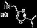 2-Isopropyl-4-[(N-methylamino)methyl]thiazole hydrochloride