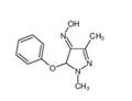 Pyrazole-1,3-dimethyl-5-phenoxy-4-carboxaldehyde oxime  110035-28-4  