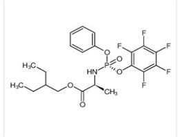 2-ethylbutyl ((S)-(perfluorophenoxy)(phenoxy)phosphoryl)-L-alaninate