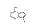 4-amino-7-iodopyrrolo[2,1-f][1,2,4]triazine