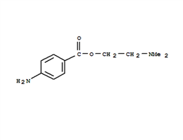 4-Amino-benzoesaeure-(2-dimethylamino-aethylester)