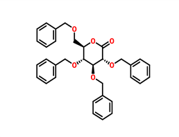 (3R,4S,5R,6R)-3,4,5-tris(phenylmethoxy)-6-(phenylmethoxymethyl)oxan-2-one