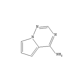 Pyrrolo[2,1-f][1,2,4]triazin-4-amine