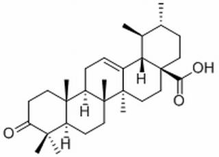 3-Oxours-12-en-28-oic acid