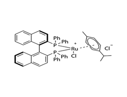 Chloro[(R)-(+)-2,2'-bis(diphenylphosphino)-1,1'-binaphthyl](p-cymene)ruthenium(II) chloride / (R)-RuCl[(p-cymene)(BINAP)]Cl