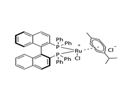 Chloro[(S)-(-)-2,2'-bis(diphenylphosphino)-1,1'-binaphthyl](p-cymene)ruthenium(II) chloride/ (S)-RuCl[(p-cymene(BINAP)]Cl