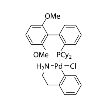 Chloro(2-dicyclohexylphosphino-2',6'-dimethoxy-1,1'-biphenyl)[2-(2-aminoethylphenyl)]palladium(II) methyl-t-butylether adduct / SPhos Pd G1