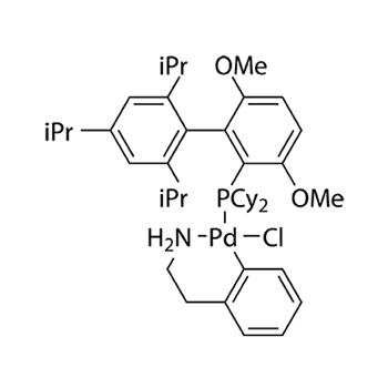 Chloro[2-(dicyclohexylphosphino)-3,6-dimethoxy-2',4',6'-tri-i-propyl-1,1'-biphenyl][2-(2-aminoethyl)phenyl]palladium(II) /BrettPhos Pd G1