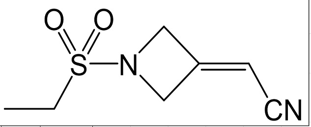 2-(1-(ethylsulfonyl)azetidin-3-ylidene)acetonitrile