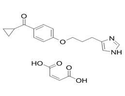 (Z)-but-2-enedioic acid,cyclopropyl-[4-[3-(1H-imidazol-5-yl)propoxy]phenyl]methanone