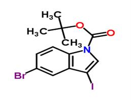 tert-butyl 5-bromo-3-iodoindole-1-carboxylate