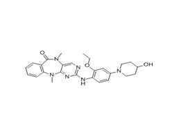 2-[2-ethoxy-4-(4-hydroxypiperidin-1-yl)anilino]-5,11-dimethylpyrimido[4,5-b][1,4]benzodiazepin-6-one