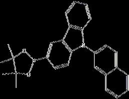 3-(4,4,5,5-Tetramethyl-1,3,2-dioxaborolan-2-yl)-9-(2-naphthalenyl)carbazole