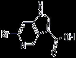 1H-Pyrrolo[3,2-c]pyridine-3-carboxylic  acid,  6-bromo-
