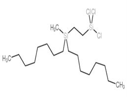 (di-n-octylmethylsilyl)ethyltrichlorosilane