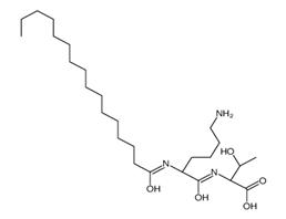 (2S,3R)-2-[[(2S)-6-amino-2-(hexadecanoylamino)hexanoyl]amino]-3-hydroxybutanoic acid