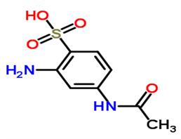 3-Amino acetanilide-4-sulfonic acid