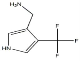 (4-(trifluoromethyl)-1H-pyrrol-3-yl)methylamine
