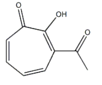 2,4,6-Cycloheptatrien-1-one, 3-acetyl-2-hydroxy-