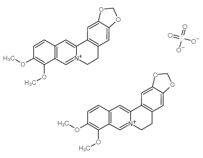 berberine sulfate trihydrate