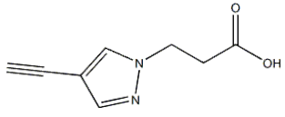 3-(4-Ethynyl-pyrazol-1-yl)-propionic acid