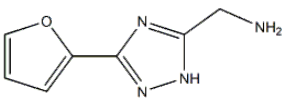 [3-(furan-2-yl)-1H-1,2,4-triazol-5-yl]methanamine
